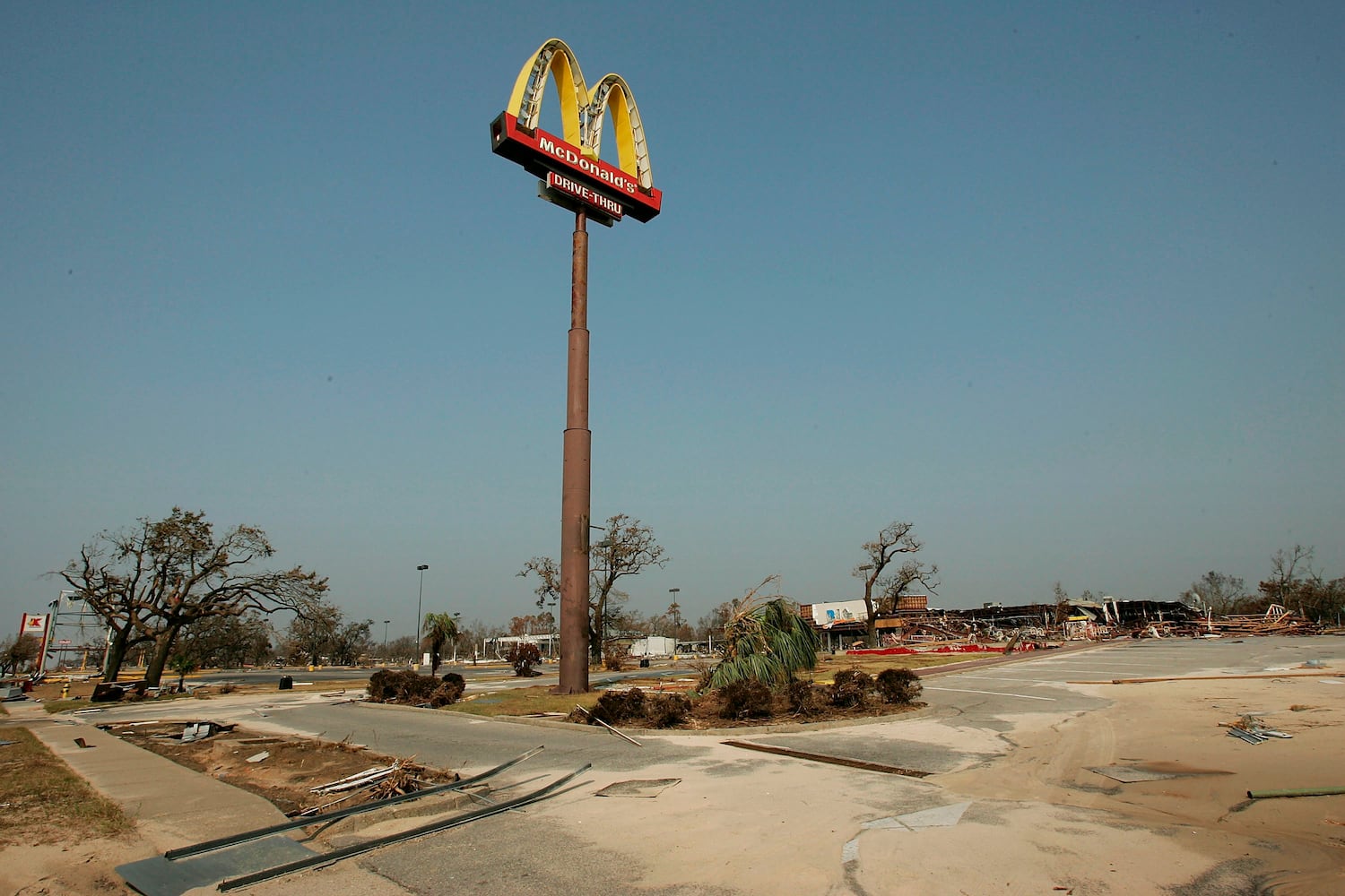 The signs of Hurricane Katrina