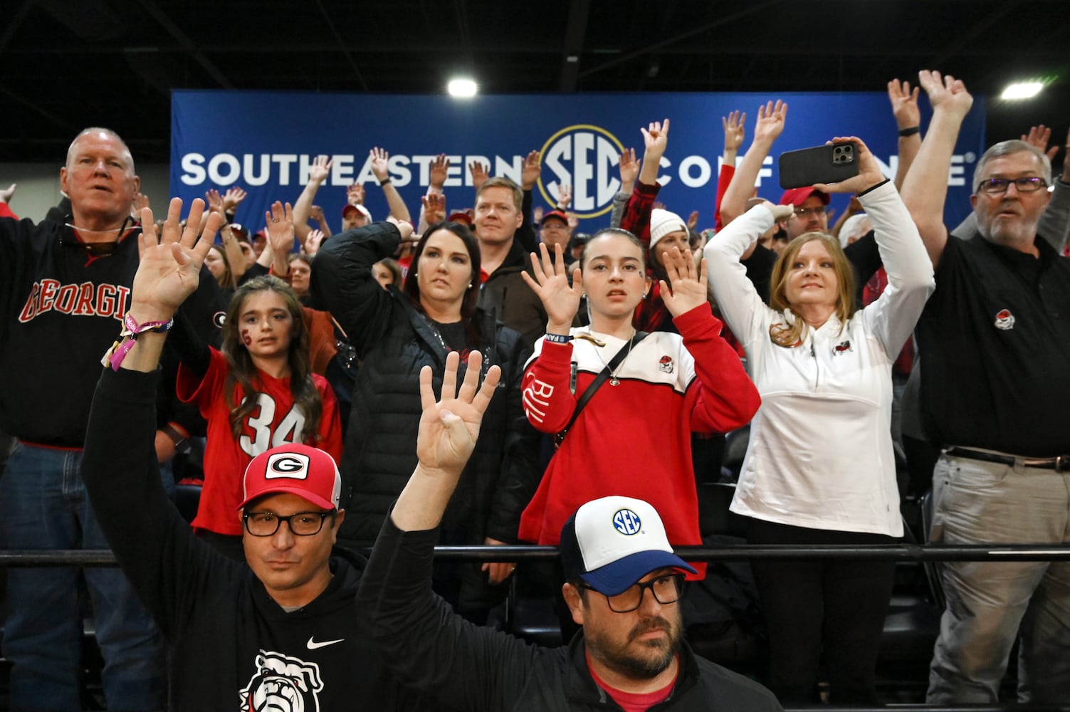 SEC Championship Georgia vs Texas