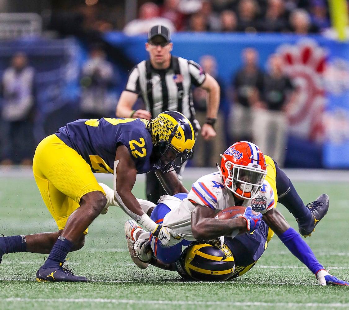 Photos: Florida, Michigan clash in Chick-fil-A Peach Bowl