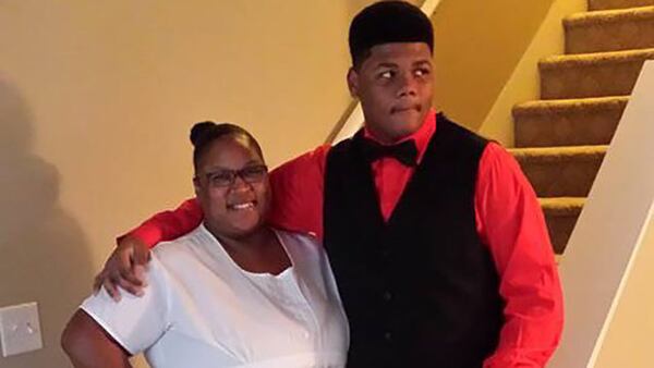 Sandra White and her 16-year-old son Arkeyvion were killed Thursday by White's boyfriend, police said. White was nine months pregnant.