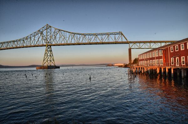 Allen Stoker shared the photo of this bridge that "crosses the Columbia River at Astoria, Washington where we sere vacationing."