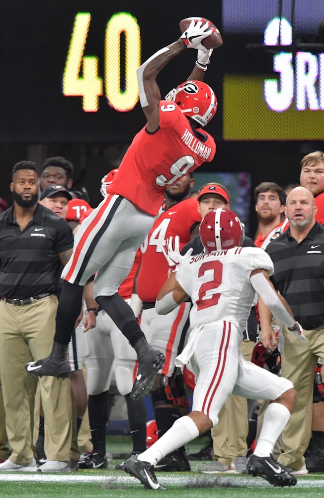 Photos: Bulldogs try to beat Alabama in SEC Championship game