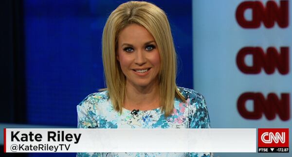 Former CNN freelancer Kate Riley has been given a full-time sports anchoring gig based in Atlanta. CREDIT: CNN