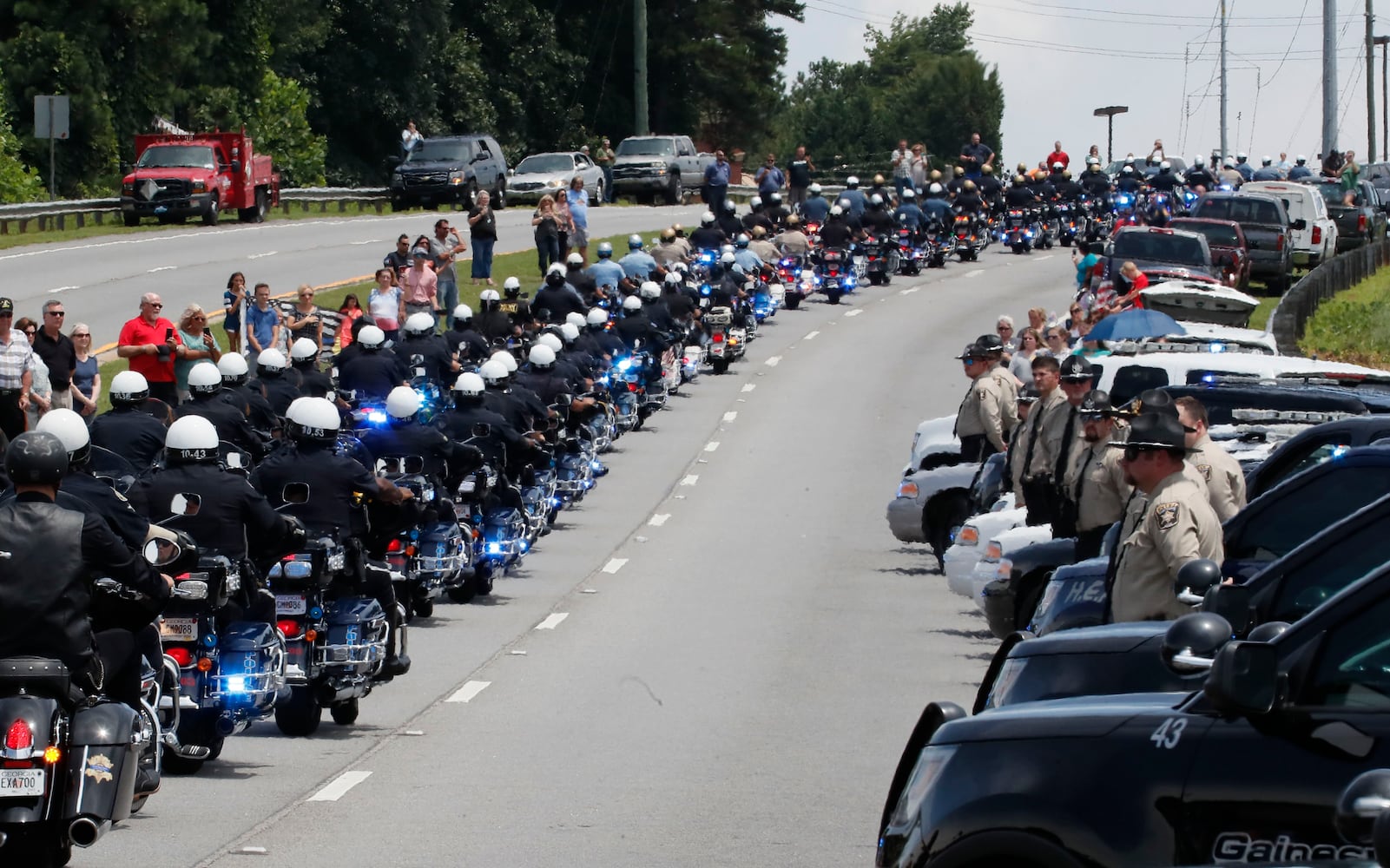 PHOTOS: Funeral for Hall County deputy killed in line of duty