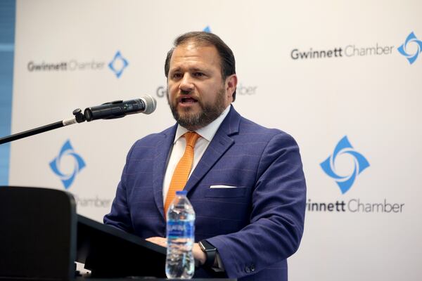 Nick Masino, chief executive of the Gwinnett County Chamber, was tapped to serve on the Board of Economic Development. (Jason Getz / Jason.Getz@ajc.com)