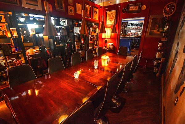 A private dining area for meetings, or initmate birthday parties and celebrations, is available in the midcentury-themed the Consulate restaurant in Midtown Atlanta. It’s one of the more than 300 Black-owned food businesses in metro Atlanta. CONTRIBUTED BY CHRIS HUNT PHOTOGRAPHY