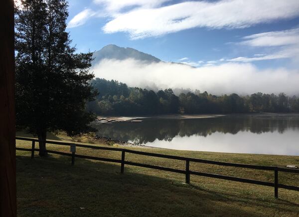 Vicki Karnes submitted this photo of Bell Mountain from Serenity Cove, Lake Chatuge.