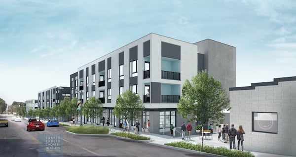 Rendering for a development at 1099 Boulevard SE.