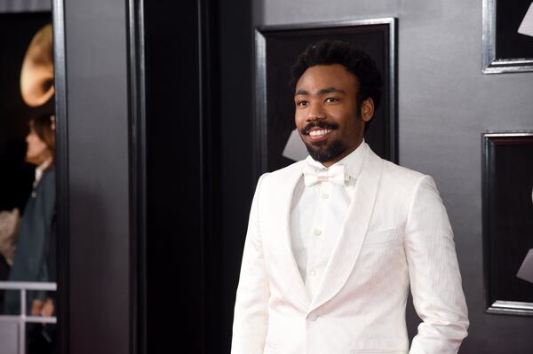  Stone Mountain native Donald Glover (aka Childish Gambino) won his first-ever Grammy. Photo: Getty Images