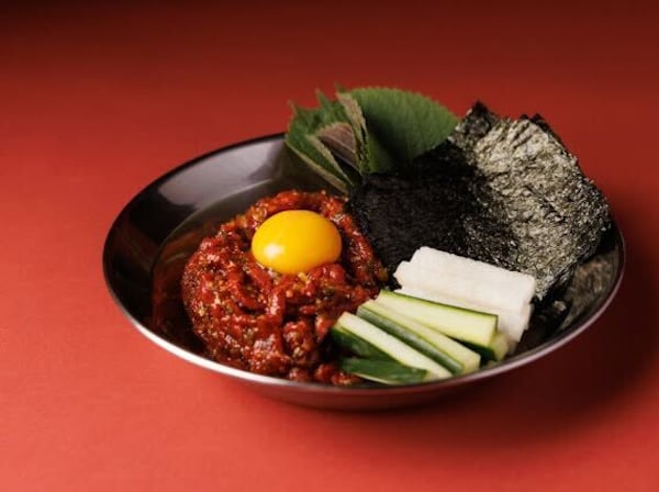 Yukhoe (beef tartare) will likely be on the menu at Spring 2nd Branch when it opens in Marietta. / Courtesy of Peter Ho