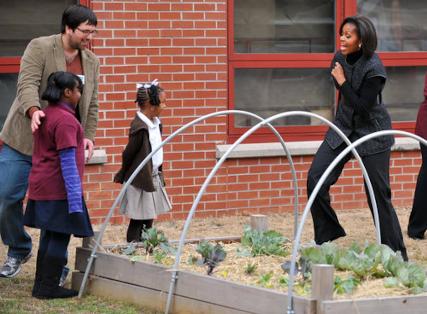 First lady Michelle Obama visits Atlanta