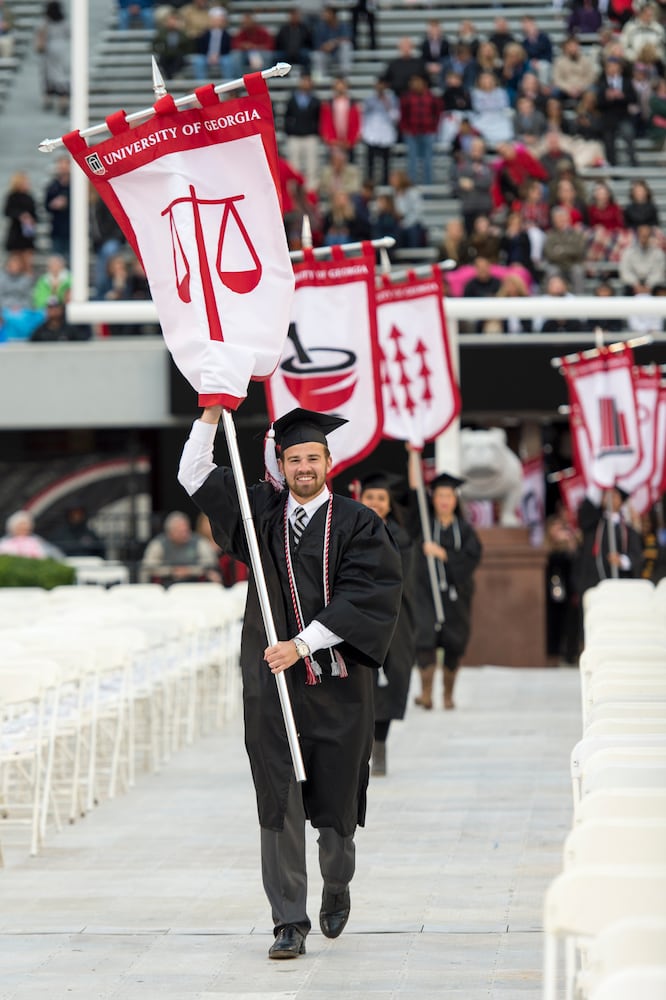 UGA graduation ceremony