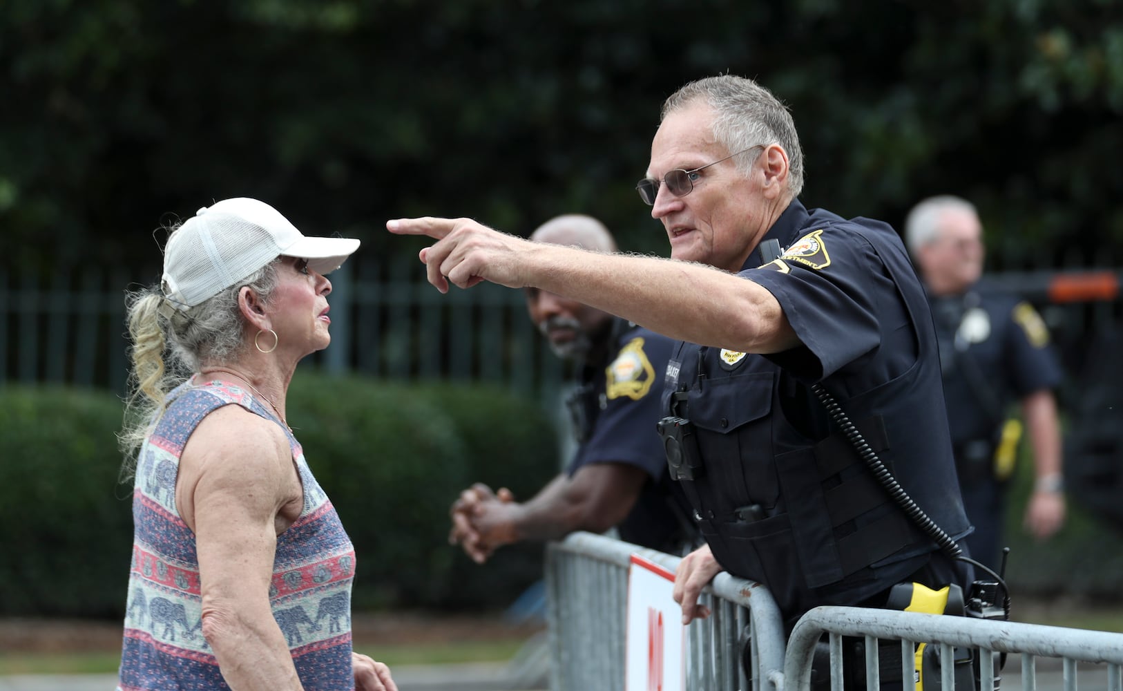 Stone mountain protest