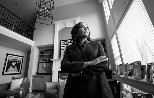 Former Atlanta mayor Keisha Lance Bottoms posed for a photograph at her home on Thursday, January 2025. Reflecting on her time in office, she addressed the challenges presented by the pandemic and social protests and discussed her future in politics.
(Miguel Martinez/ AJC)