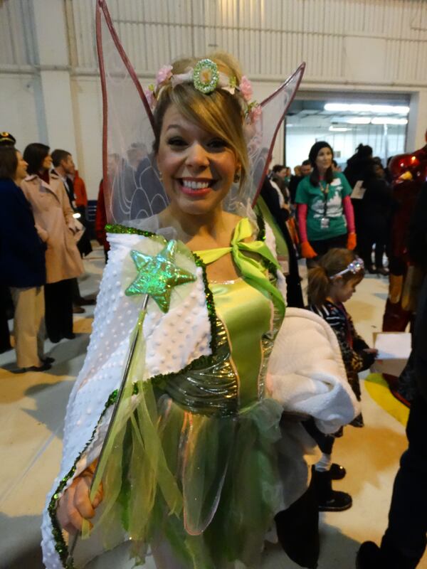 680/The Fan's Nikky Williams dresses up as Tinkerbell for the fourth year. CREDIT: Rodney Ho/rho@ajc.com