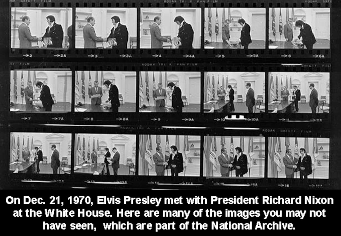 Elvis and Richard Nixon