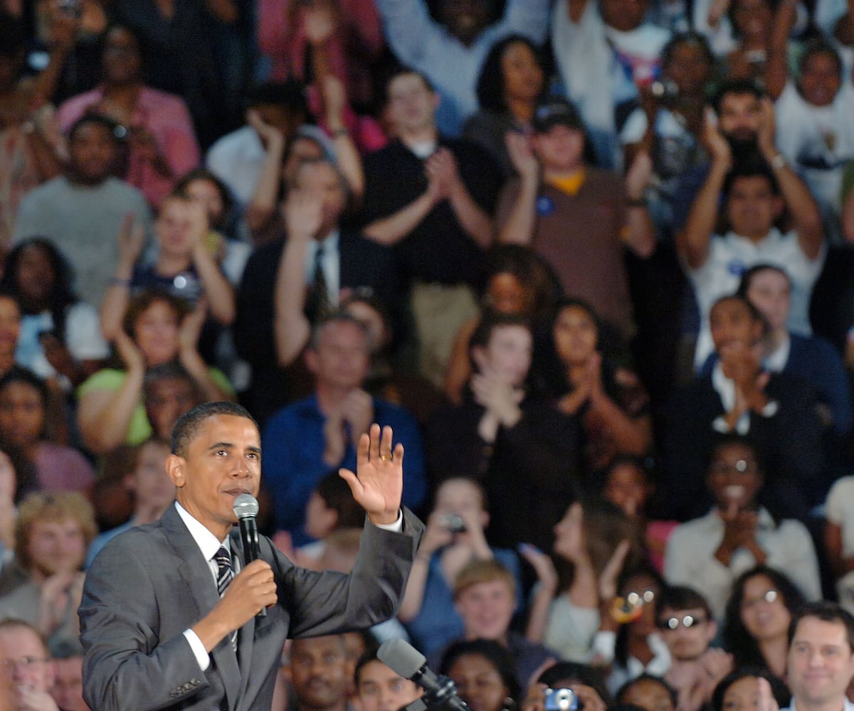 Obama's visits to Atlanta and Georgia