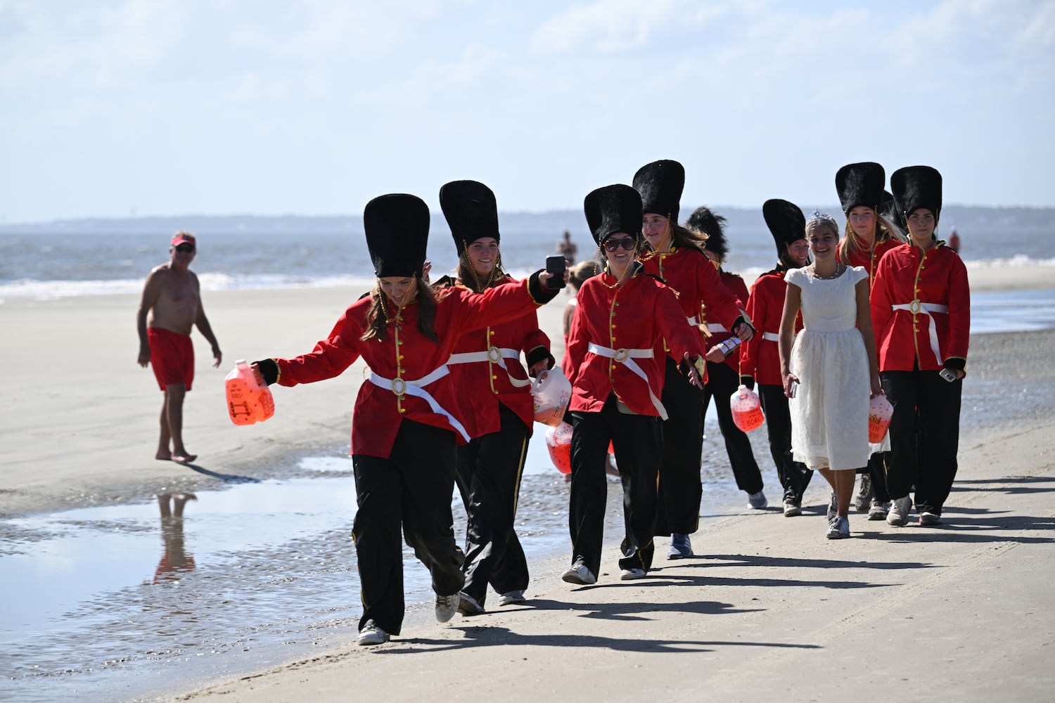 Frat Beach ahead of Georgia Florida game