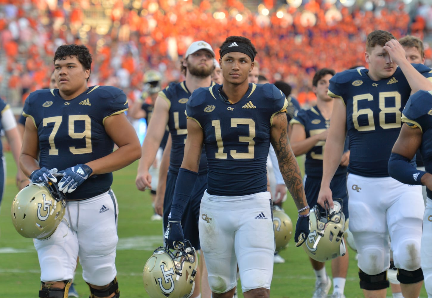 Photos: Georgia Tech loses to ACC powerhouse Clemson