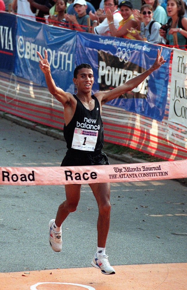 1998 -- Peachtree Road Race through the years