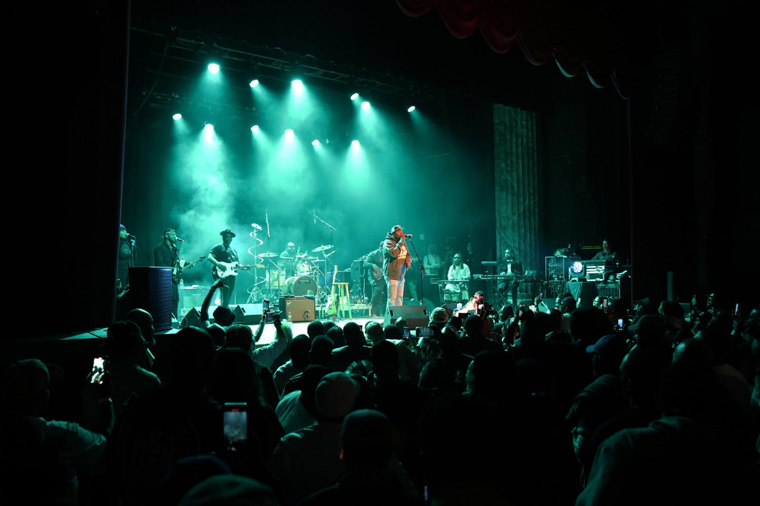 Brad "Scarface" Jordan performed to a sold out Variety Playhouse crowd on Tuesday, March 12, 2024 on his Behind the Desk Experience Tour. 
Robb Cohen for the Atlanta Journal-Constitution