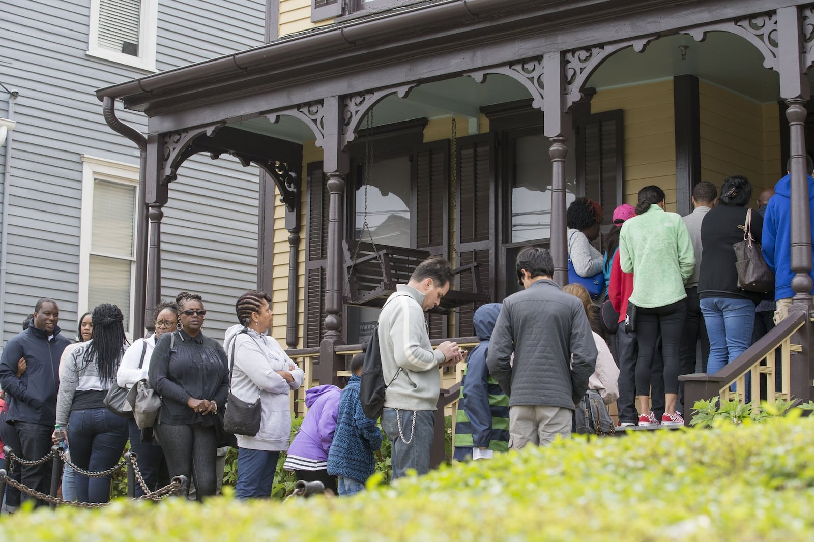 In 2018, thousands of people visited   Martin Luther King Jr.’s birth home on Auburn Avenue. Tours normally guided by park rangers have been put on hold during the government shutdown. ALYSSA POINTER/ALYSSA.POINTER@AJC.COM