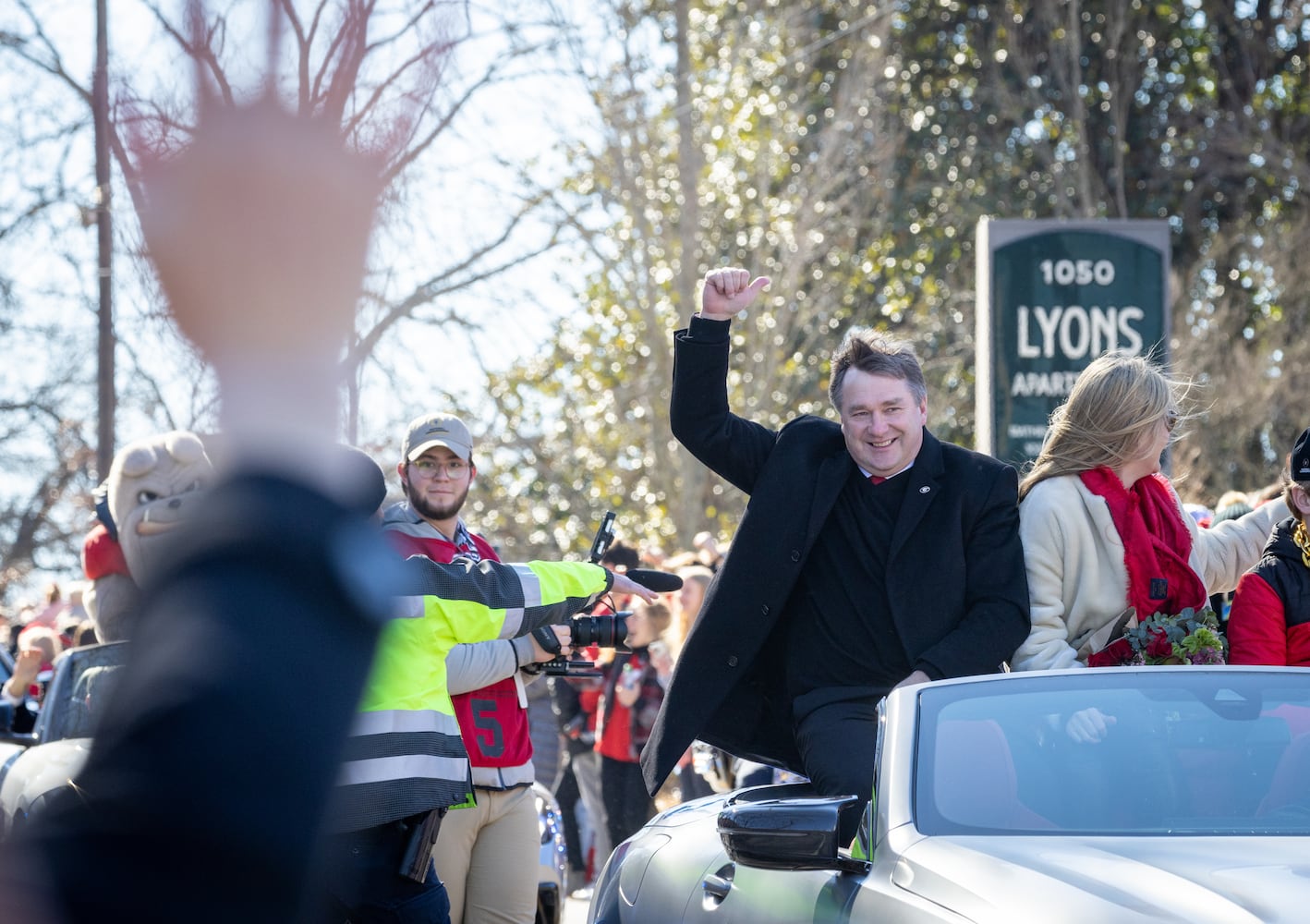 Georgia championship celebration