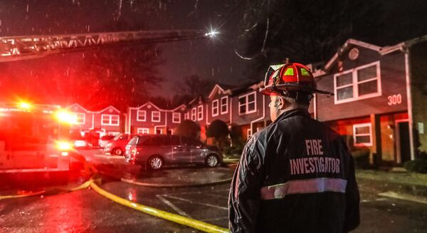 Fire investigators are still looking into the cause of the two-alarm fire at the apartment complex on Richardson Street in Atlanta's Mechanicsville neighborhood. 