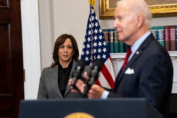 President Joe Biden and Vice President Kamala Harris will deliver remarks today at the White House celebrating Black History Month.
(Doug Mills/The New York Times)