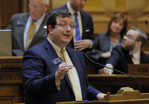 State Sen. Josh McKoon, R-Columbus, seeks to increase the burden of proof for minors attempting to avoid notifying their parents when they get an abortion. (Bob Andres/AJC)