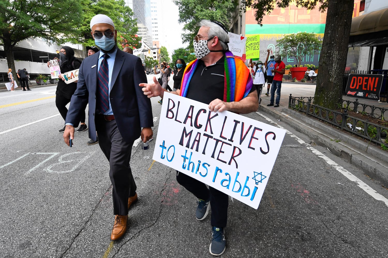 PHOTOS: Protesters gather across metro Atlanta