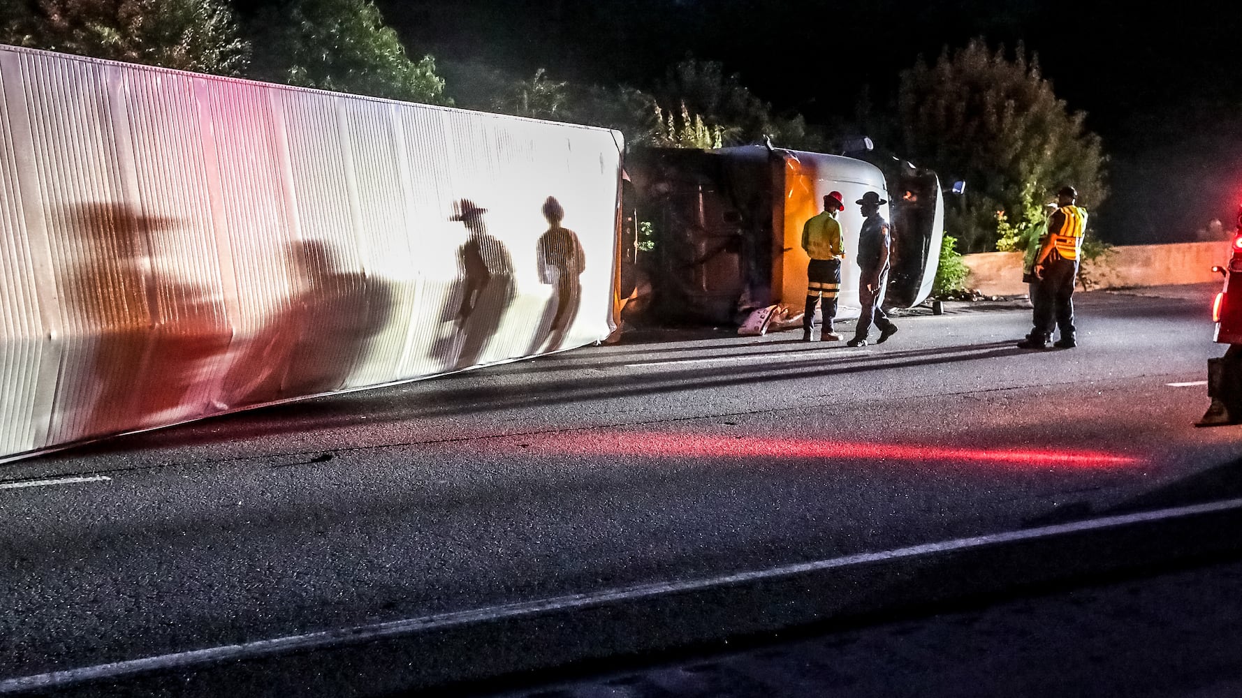 I-285 crash at I-85