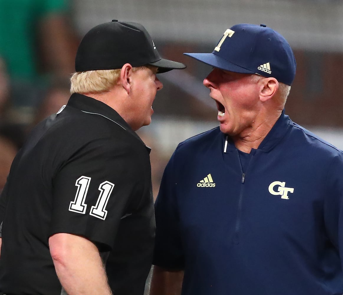 Photos: Tech and Georgia battle in baseball at SunTrust Park