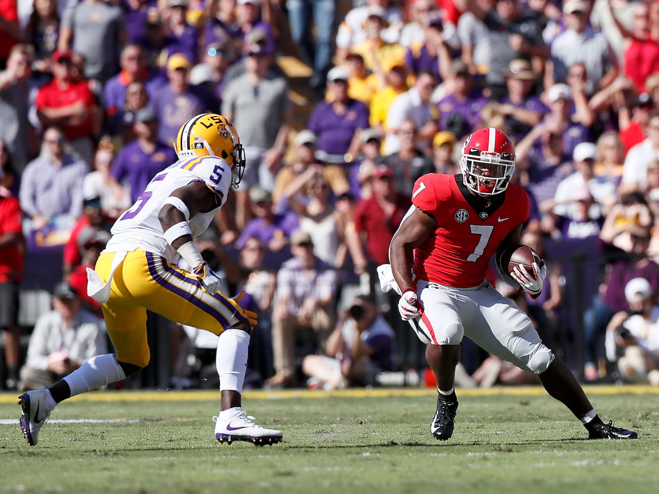 Photos: Bulldogs get big SEC test from LSU