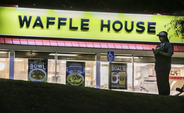 Waffle House, which has more than 1,900 restaurants around the nation, continues to face some backlash over treatment of a female customer in Alabama, whose top was pulled down as police attempted to subdue her. JOHN SPINK/JSPINK@AJC.COM.