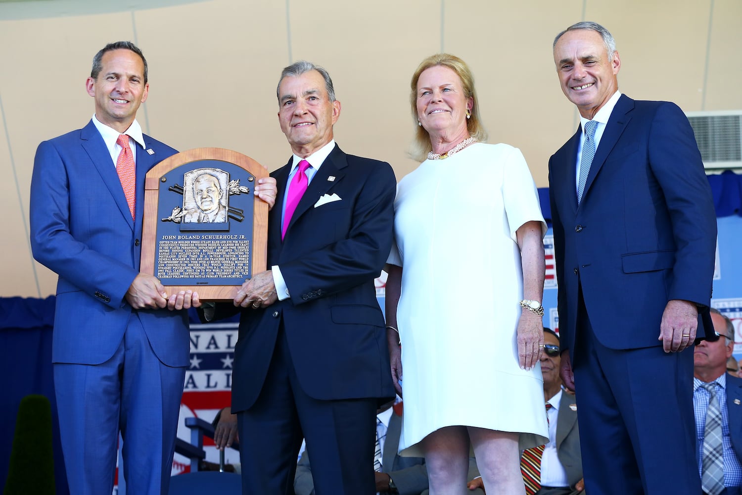 Photos: John Schuerholz inducted into Baseball Hall of Fame