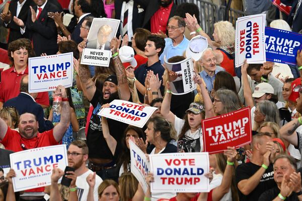 Former President Donald Trump is returning to Georgia today in hopes of swaying voters to support him.