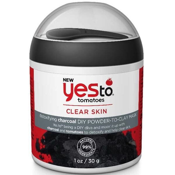 Yes To Tomatoes Detoxifying Charcoal DIY Powder-to-Clay Mask