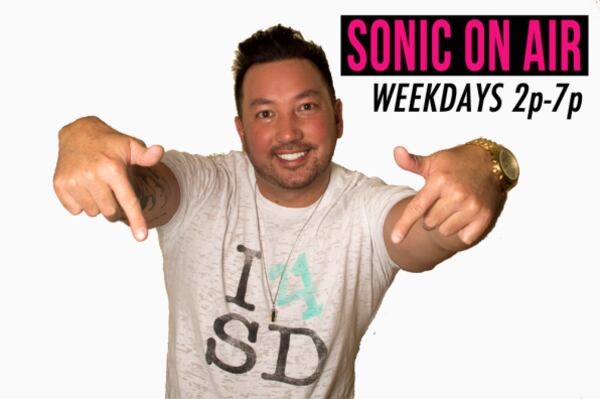 Sonic, who spent two years in Atlanta at Power 96.1, is now at Energy 103.7 in San Diego.