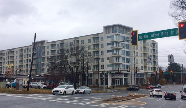 Architect David Hamilton won an award for the apartment complex called The George at Memorial Drive and Hill Street. Hamilton thinks it won because critics like the “clean” scale and “it doesn’t try to be something it’s not,” meaning he didn’t try to overdress it. 