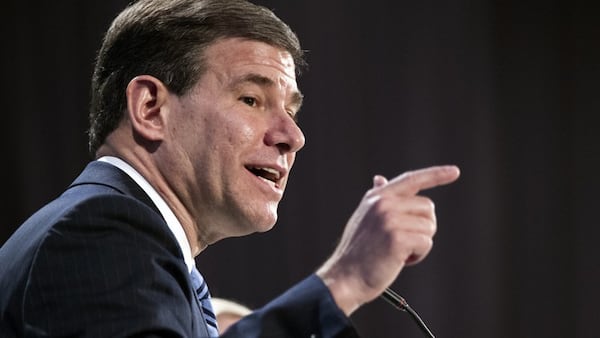 Judge Bill Pryor speaks in Washington in November 2016. (Cliff Owen / AP file)