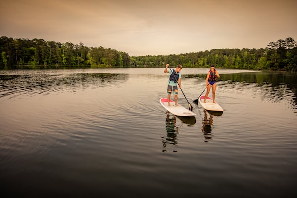 Paddleboard, kayak and boat on the 650-acre lake at High Falls State Park, one of the Georgia's premier fishing destinations.
(Courtesy of Georgia Department of Natural Resources)