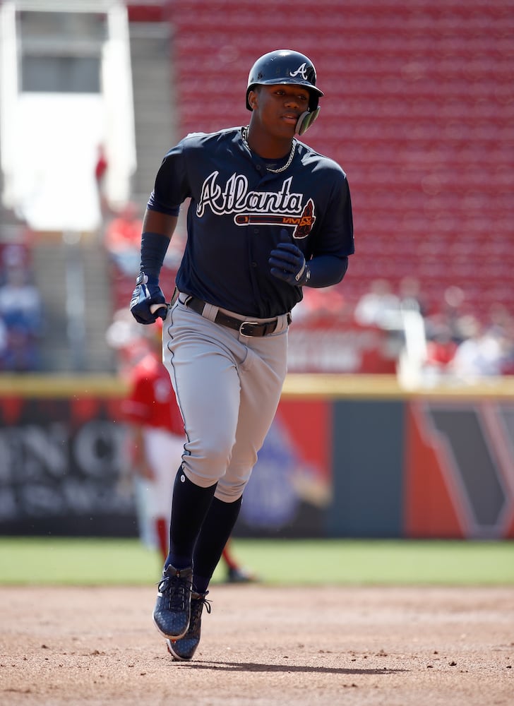 Photos: Ronald Acuna has deep impact in Braves’ second game