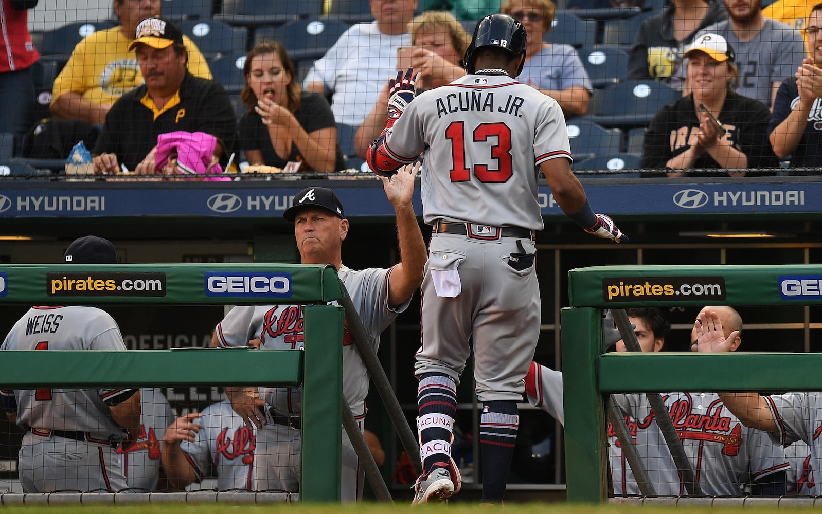 Photos: Braves seek sweep of Pirates