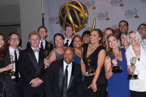 Left to right: Jodie Fleischer, Josh Wade, Tim McVay, David Mast, Misti Turnbull, Joe Cowan, David Ferebee, Tina Commadore, Donna Lampkin, Jovita Moore, (George Marshalek – eyebrow) Rachel Lebedin, Heather Catlin, Leonard Raglin, Fred Blankenship, Laura Reed, Renee Bottie-Wheeler, Oscar Carillo