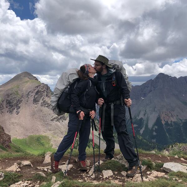 Amber McGinnis and Matt Torney had an "instant connection" when they met eight years ago at a friend's birthday party, he says. Photo: Courtesy of Amber McGinnis and Matt Torney