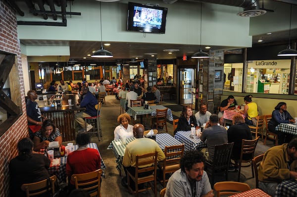 Gus's Fried Chicken is located in the Mall at Peachtree Center. (Becky Stein Photography)