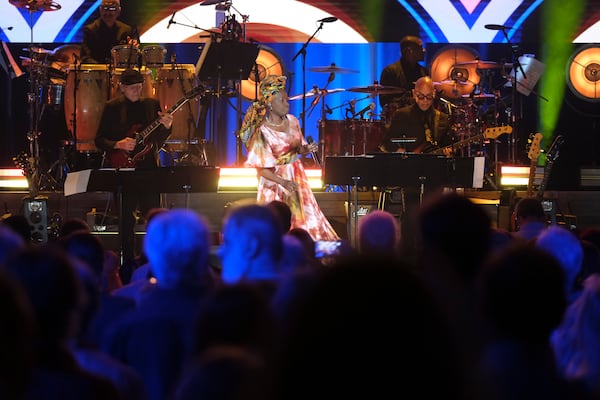 Angélique Kidjo, who has cross-pollinated the West African traditions of her childhood in Benin with elements of American R&B, funk and jazz (among other styles), performed at “Jimmy Carter 100: A Celebration in Song.”