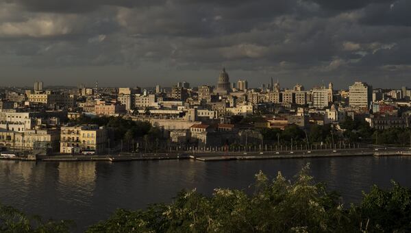 The Cuban capital of Havana on Nov. 27, 2016. Bloomberg photo by Eliana Aponte.