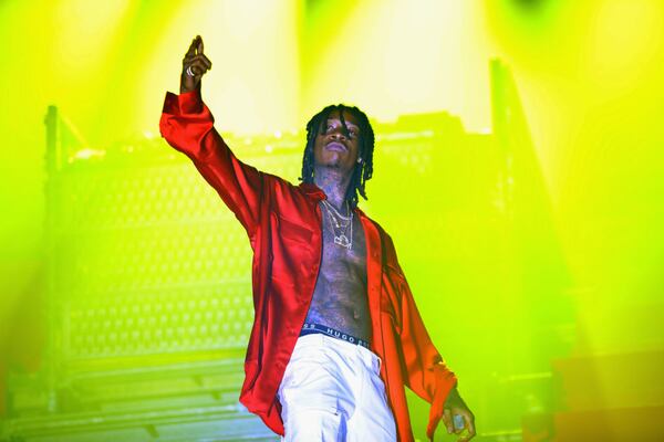 BERLIN, GERMANY - JULY 05:  Wiz Khalifa will perform in Atlanta on July 9 at Cellairis Amphitheatre at Lakewood. 